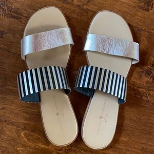 Gold sandals
